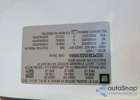 2012 Chevrolet Silverado 1500 Lt from USA, damaged, VIN 3GCPCSE05CG188864